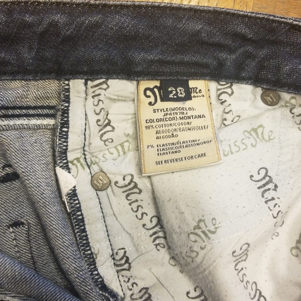Womens Miss Me Jeans - Picture 3 of 4